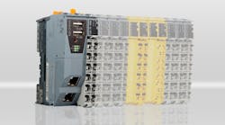 B&amp;R&rsquo;s X20CP0420 has a width of only 37.5 mm including the power supply.